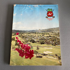 Hawaiian Open Program 1971 Golf Waialae Country Club