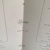 French Line 1959 Tourist Class Menus Lot of 4 S.S. Flandre Cruise Line Ship Travel