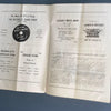Parade of Barbershop Quartets 1949 Medina Ohio Chapter Program Movie Prop